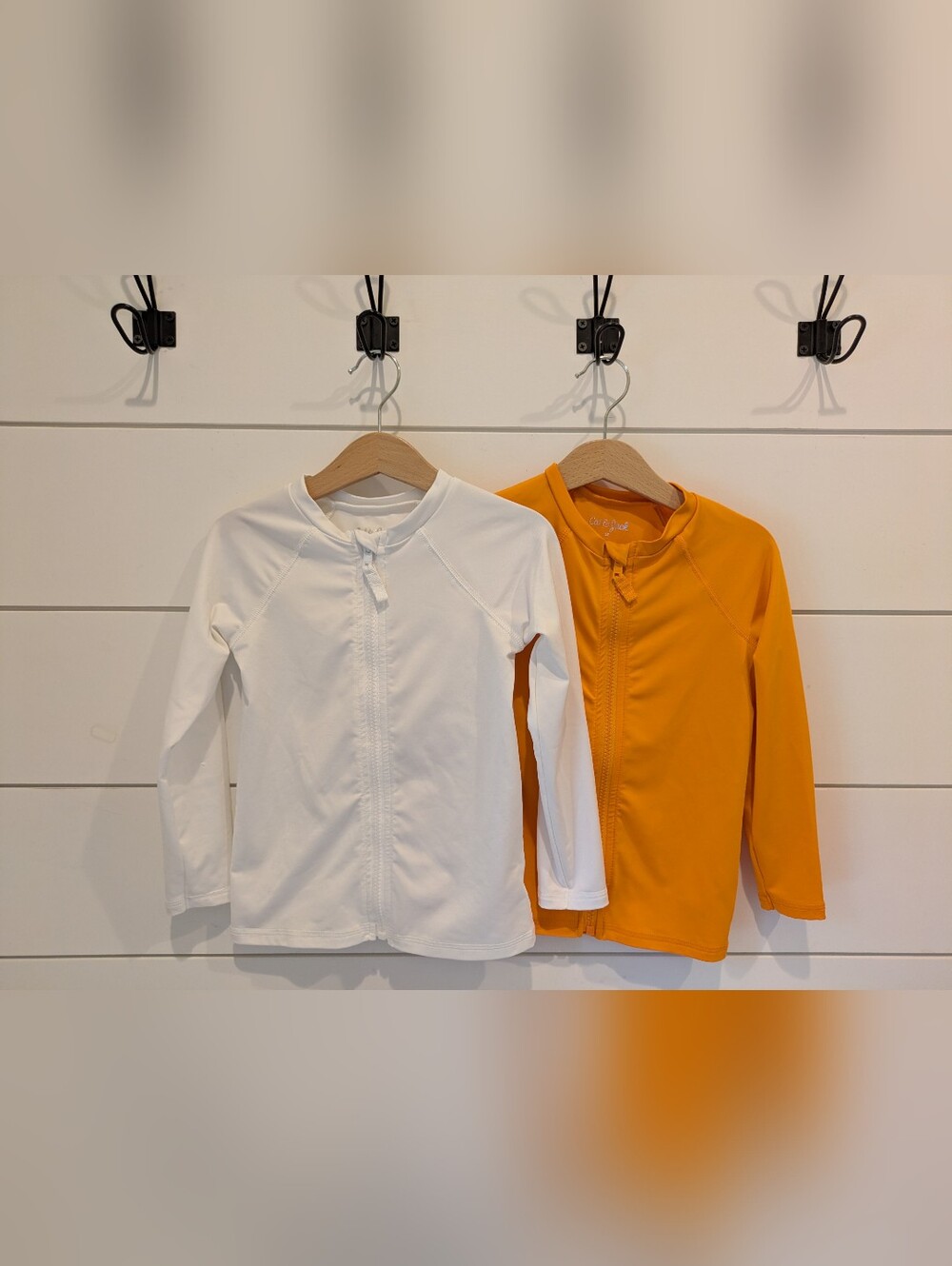 Set Of 2 Cat & Jack Zip Up Rashguard, 5T
